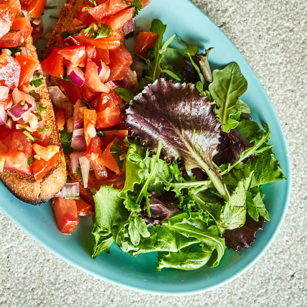 Bruschetta pomodoro groß