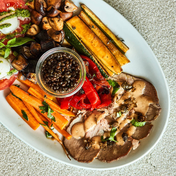 Antipasti misti per due